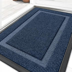 OLANLY Front Door Mat Outside 33x21, All-Season Heavy-Duty Rubber Doormat by OLANLY