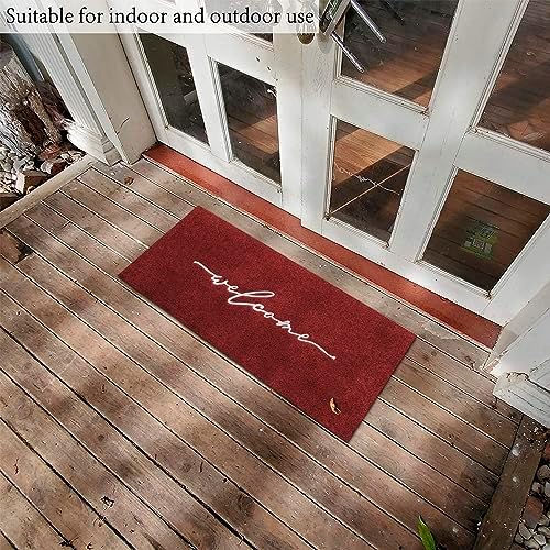 AAZZKANG Doormat Decorative Outdoor Mat Large 18"x48" - Image 2