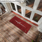 AAZZKANG Doormat Decorative Outdoor Mat Large 18"x48" - Image 2