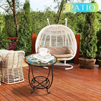 Cinnvoice Outdoor Side Table Small End Patio Porch Table - Image 4
