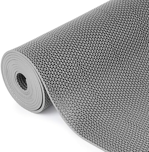 Tinideya 1.3x16.4 ft Non‑Slip Pool Drainage Floor Mat, Commercial & Indoor Wet by Tinideya