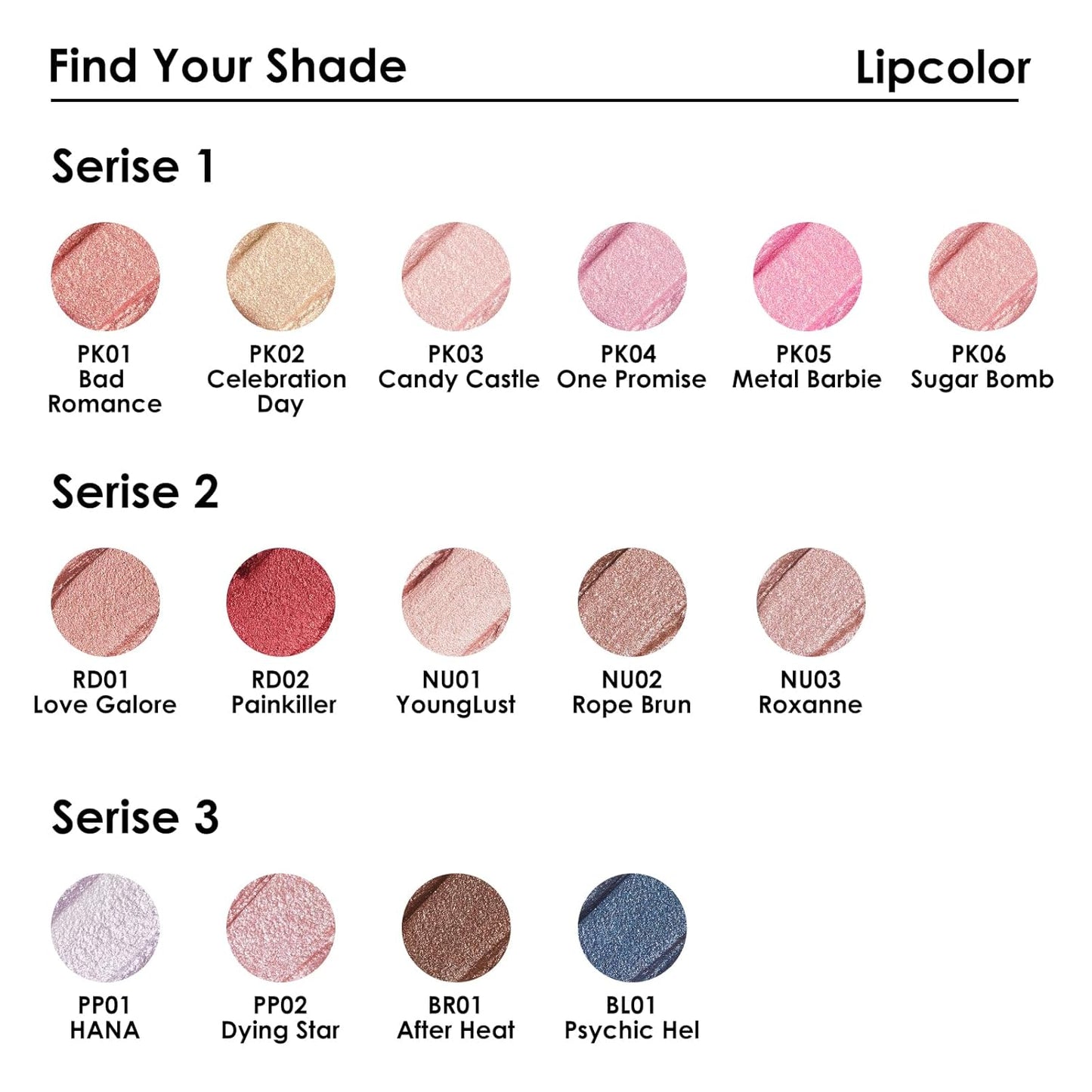 FOCALLURE Metallic Liquid Lipstick,Non Stick Cup Lip Gloss,High Impact Lip Color with Transfer-proof Wear,Long Lasting & Waterproof Lipstick Makeup for Women,Sugar Bomb