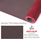 Petgrow Hallway Runner Rug 5FTX66FT, Super Skid Resistant TPR Backing Area Rug - Image 3