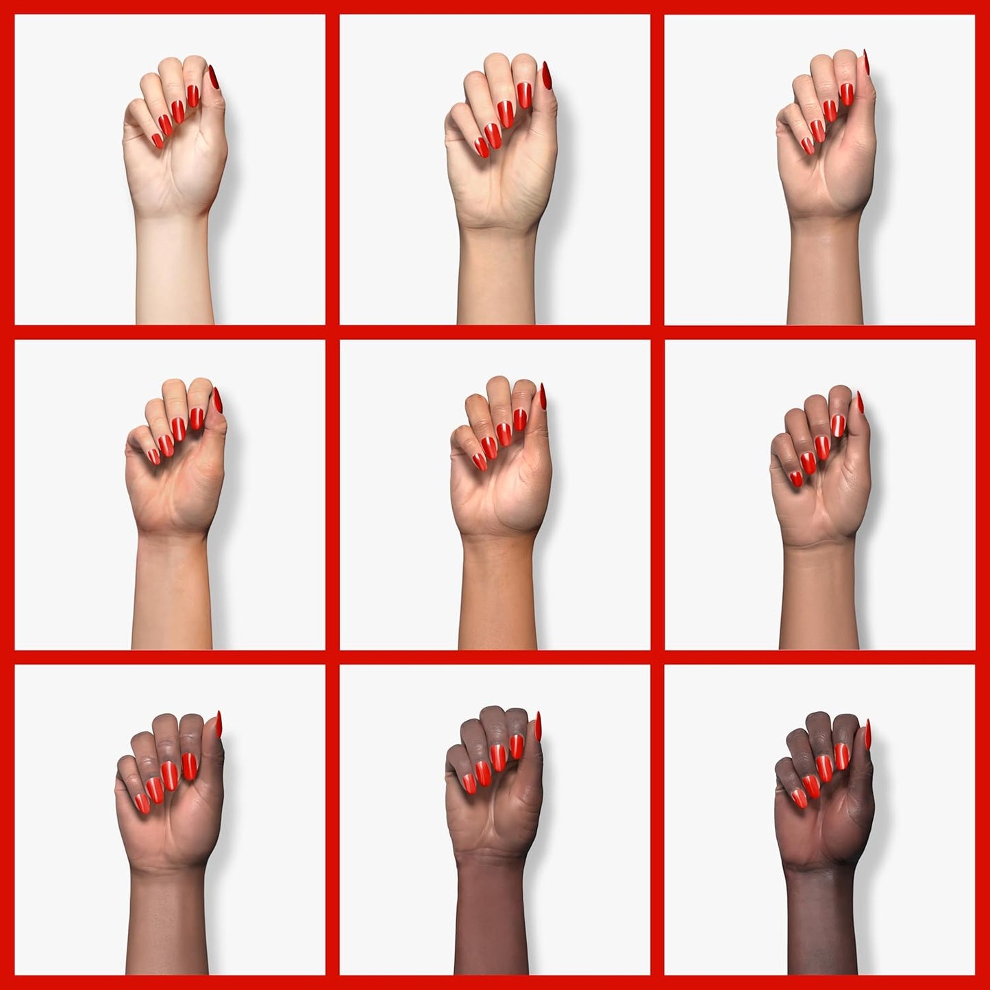FZANZEST Blood Red Gel Nail Polish, Fall Winter Gel Polish Nail Colors Translucent Burgundy Designs Manicure Gel Polish Soak Off
