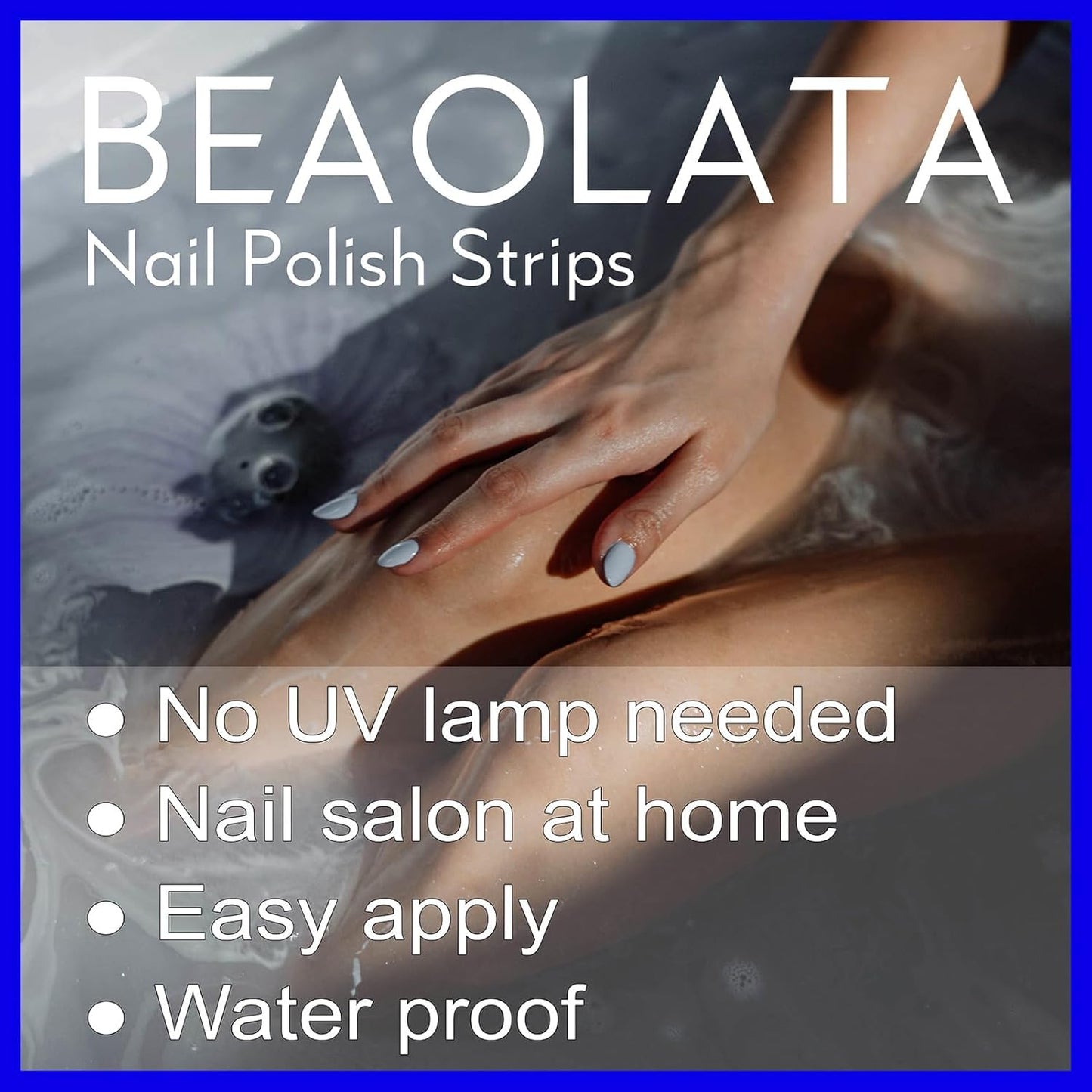 Nail Polish Strips Long Lasting, 20Pcs Wraps, Easy Apply& Remove Salon Quality Gel Nail Stickers (Girls picnic time pink)