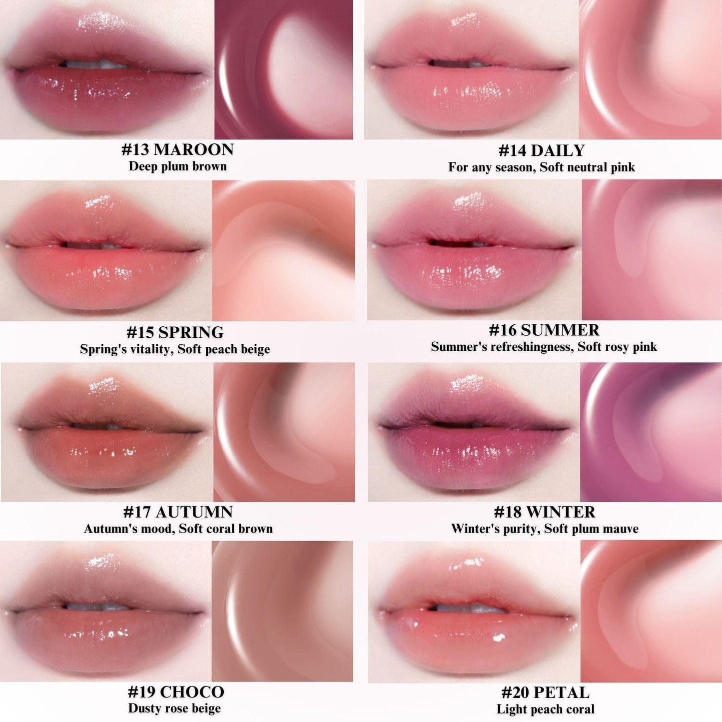 BBIA Glow Tint – Lip Plumping Volumizing Glossy & Glowy Lip Stain Naturally Moisturizing Comfortable Texture Lightweight Long-Lasting Vivid Color Non-Sticky Korean Makeup (04 CINNAMON, Pack of 1)