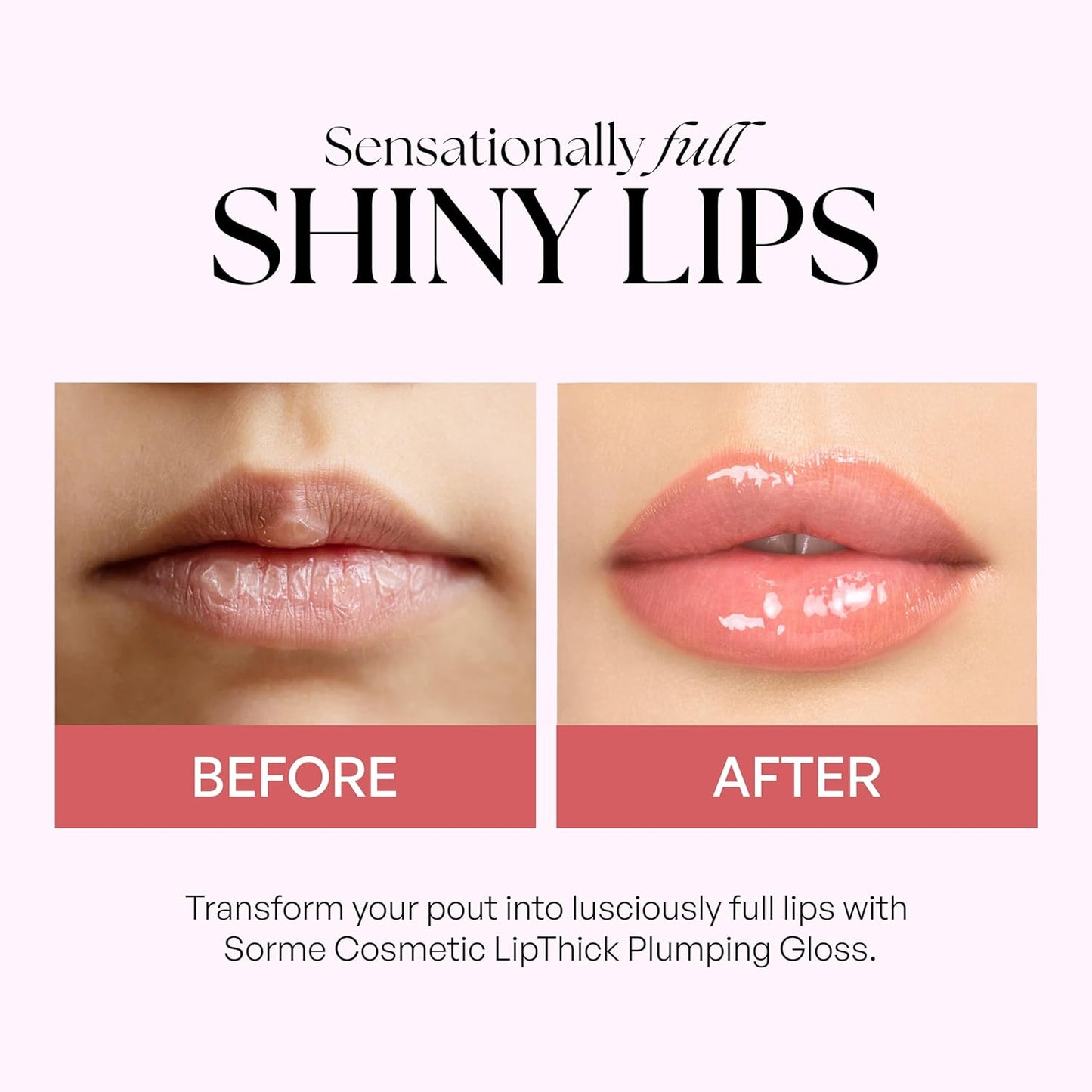 Sorme' Treatment Cosmetics Lip Thick Plumping Gloss, Empress