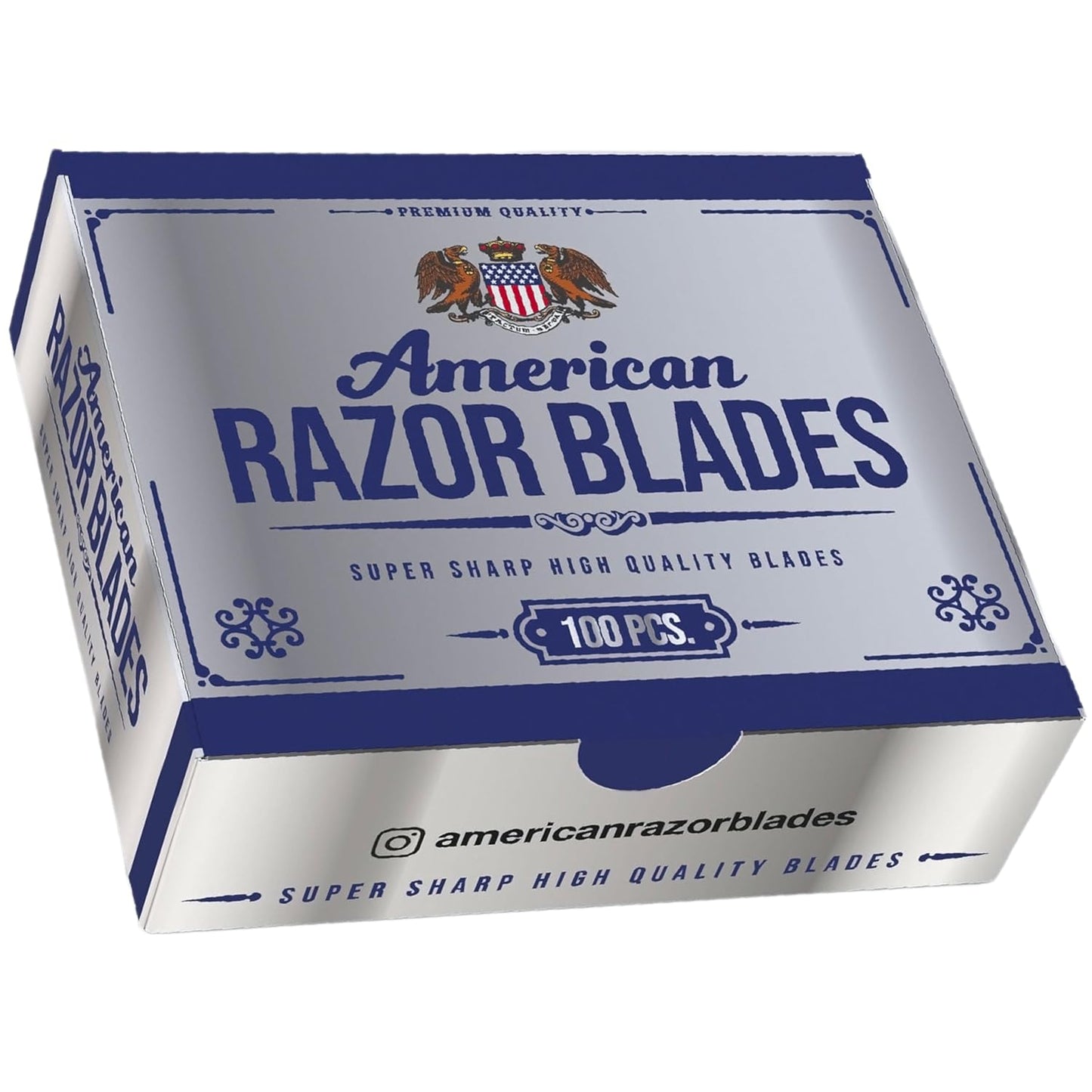 American Razor Blades from The Shave Factory - Single Edge Razor Blades (10)