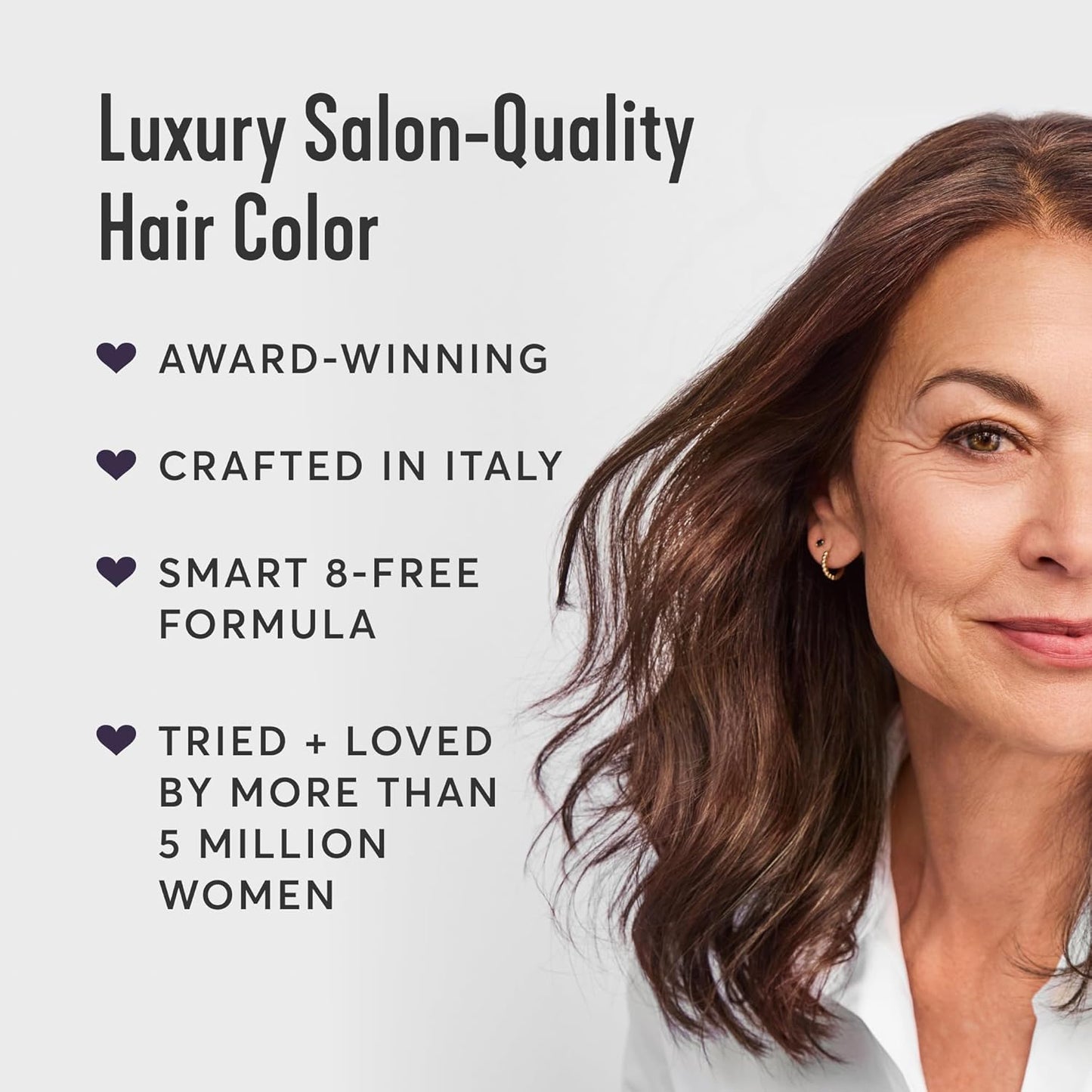 Madison Reed Radiant Hair Color Kit | 5.5NNN Dark Brown with Warm Golden Tones (Modena Brown) 100% Maximum Gray Hair Coverage | Permanent Hair Dye for Resistant Grays | PPD & Ammonia-Free | 2 Pack