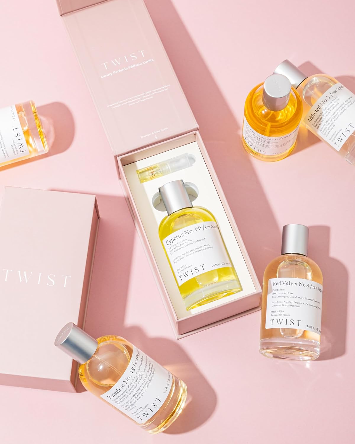 Twist River Valley No. 88 - Eau De Parfum Inspired by Byrdo Mojave Ghost, Long-Lasting Perfume For Women & Men, Paraben Free, Vegan, Clean Ingredients, Unisex, Fragrance - 100 ml | 3.4 fl. oz.