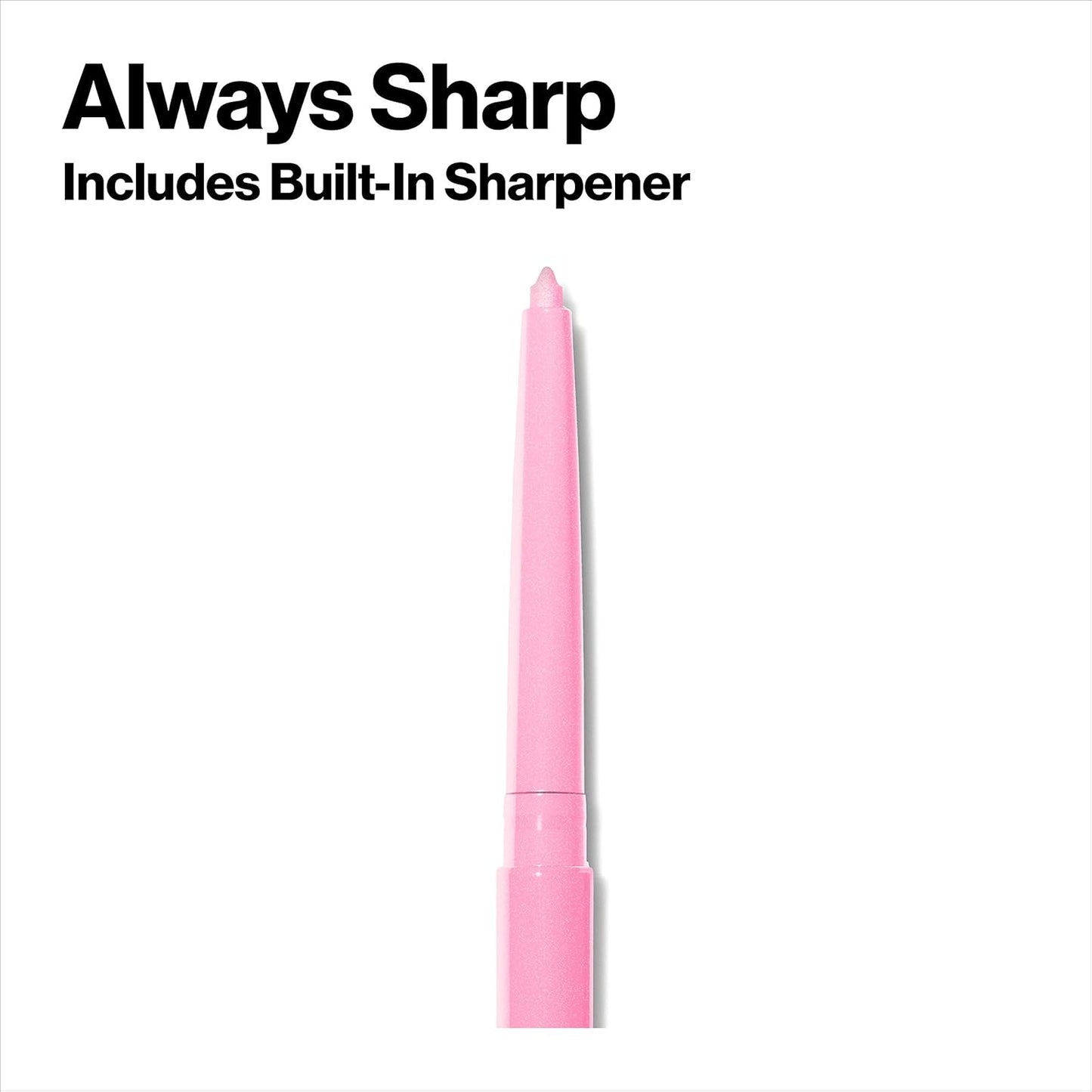 Revlon Colorstay Lip Liner Makeup with Built-In Sharpener, Longwear Rich Colors, Smooth Application, 679 Soft Pink, 0.01 oz