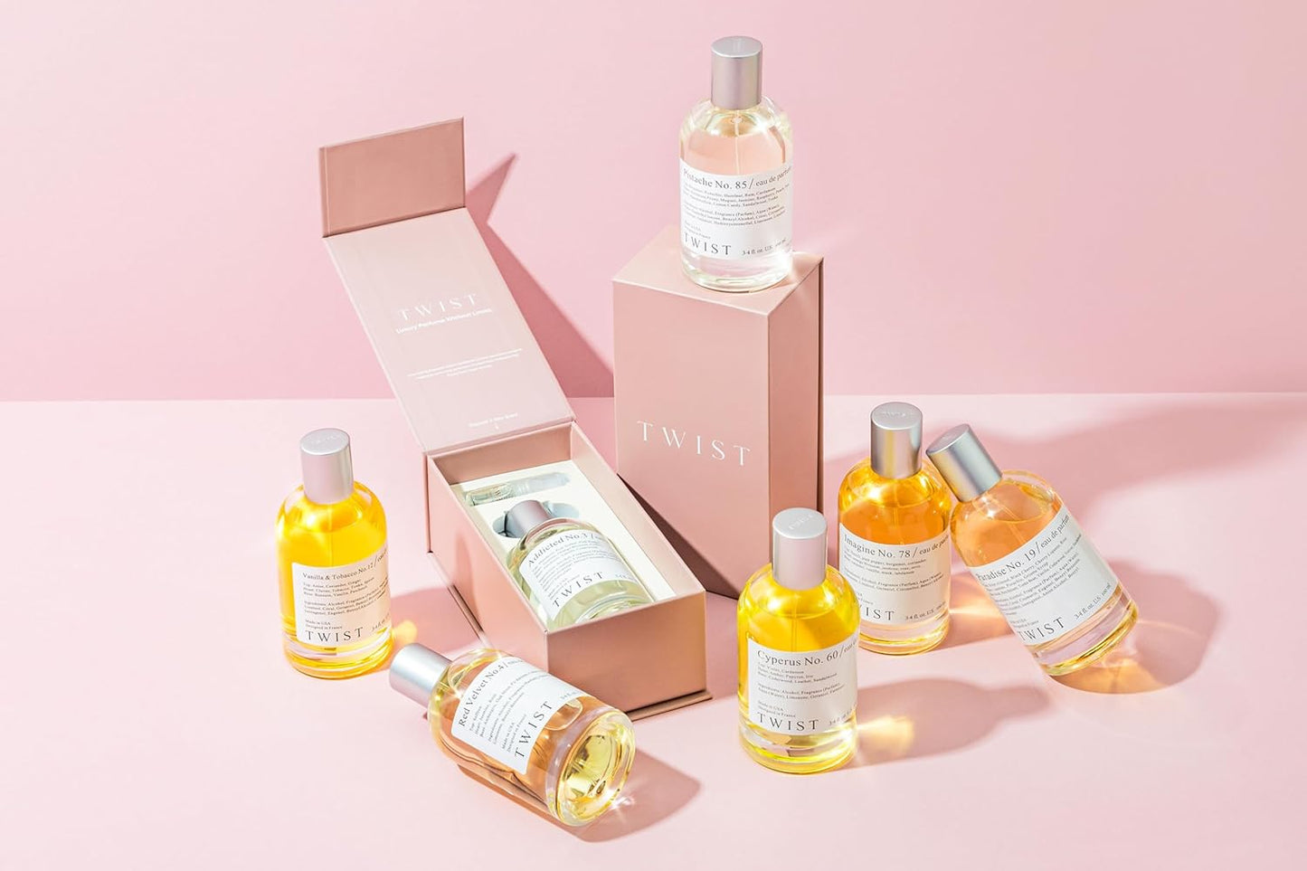 Twist - Iris No. 74 - Eau De Parfum Inspired by Chan. Chance Eau Tendre, Long-Lasting Perfume For Women, Paraben Free, Vegan, Clean Ingredients, Fragrance - Spray 100 ml | 3.4 fl. oz.