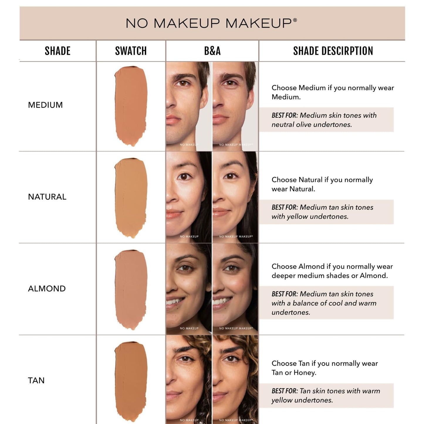 Long-Lasting Lightweight Foundation & Brush Duo | Cruelty-Free, Fragrance-Free, Buildable, Transfer-Proof Makeup (Medium)