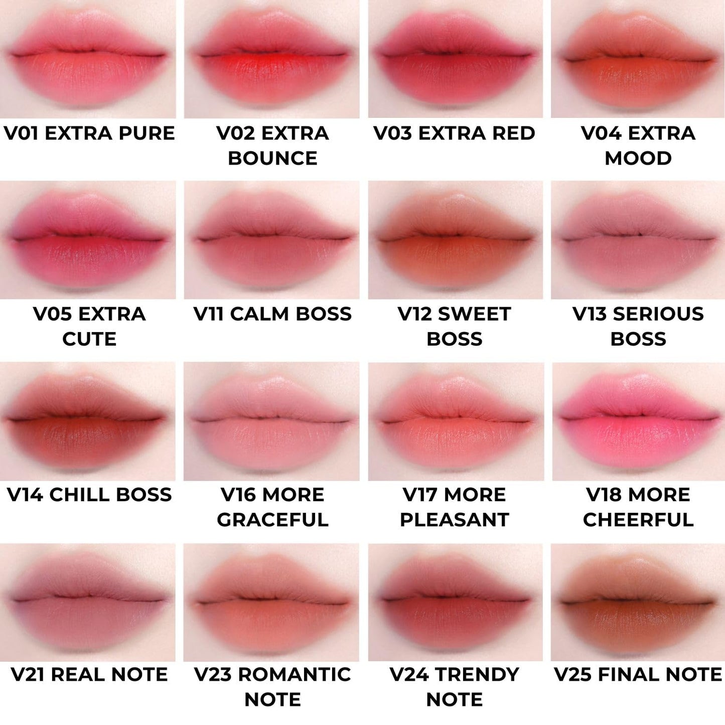 BBIA Last Velvet Tint NEW - Soft Creamy Matte Finish Lip Stain, Blur Effect & Velvety Texture, Long-Lasting, High Pigment, Non-Drying, Vegan, Korean Lip Makeup (V16 MORE GRACEFUL, Pack of 1)