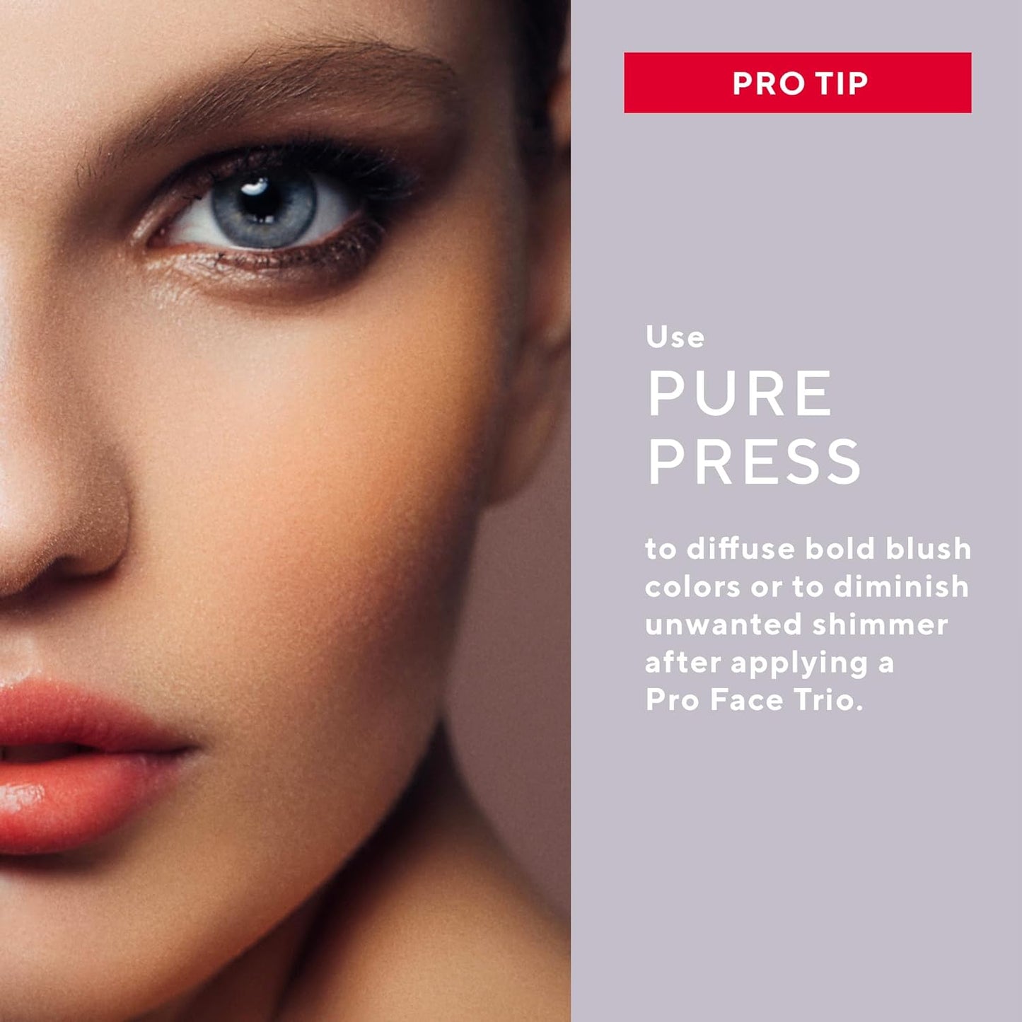Mirabella Invincible Pure Pressed Powder Foundation - Buildable Mineral Makeup & Blurring Setting Powder for All Skin Types - HD Matte Finishing - Light L7