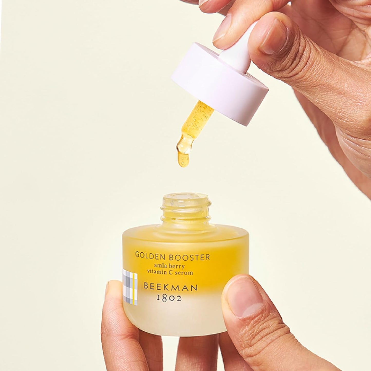 Beekman 1802 Golden Booster Amla Berry Face Serum - Fragrance Free - 0.5 fl oz - Plant-Based Vitamin C Alternative - Good for Sensitive Skin - Cruelty Free