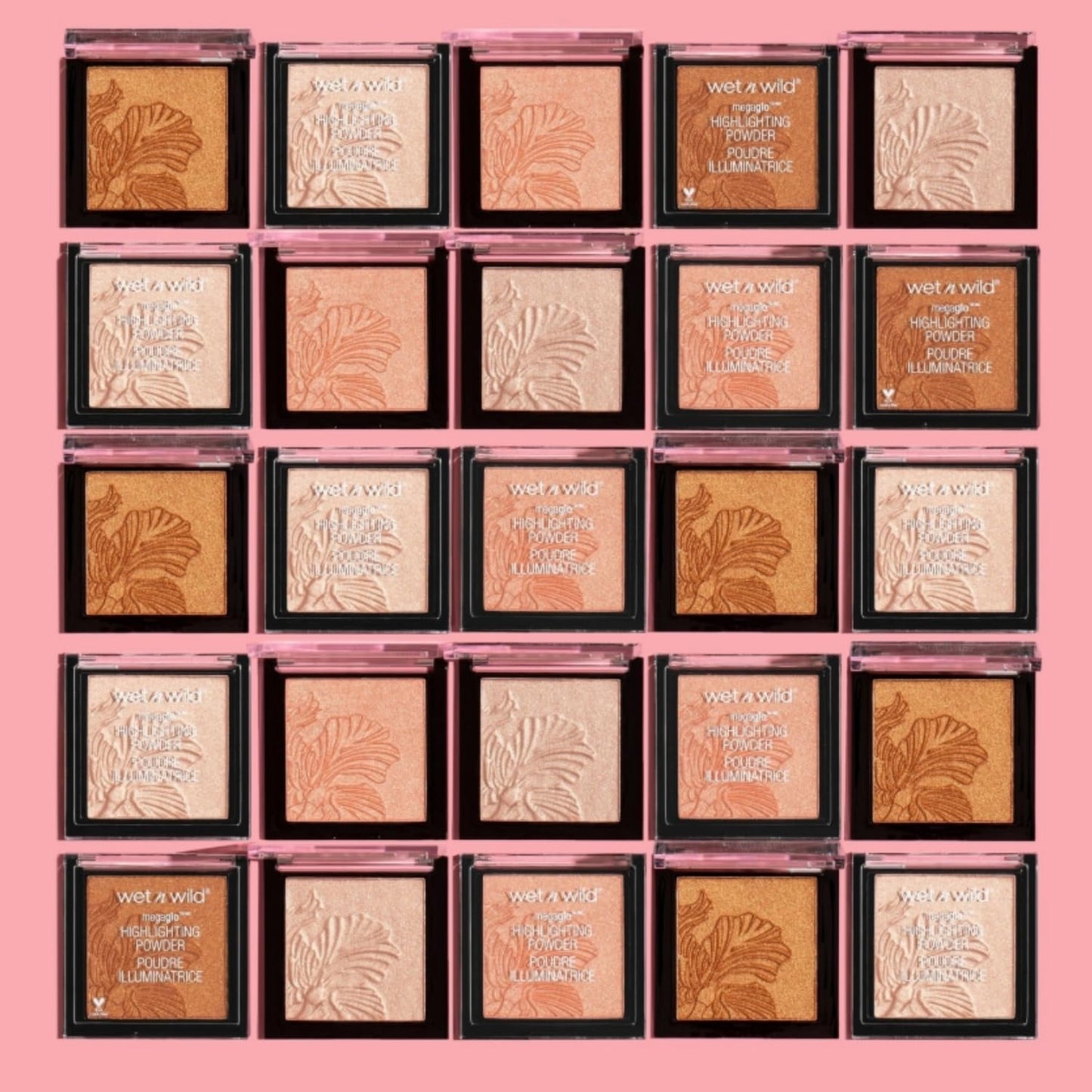 wet n wild MegaGlo Highlighting Powder Warm Gold Golden Flower Crown