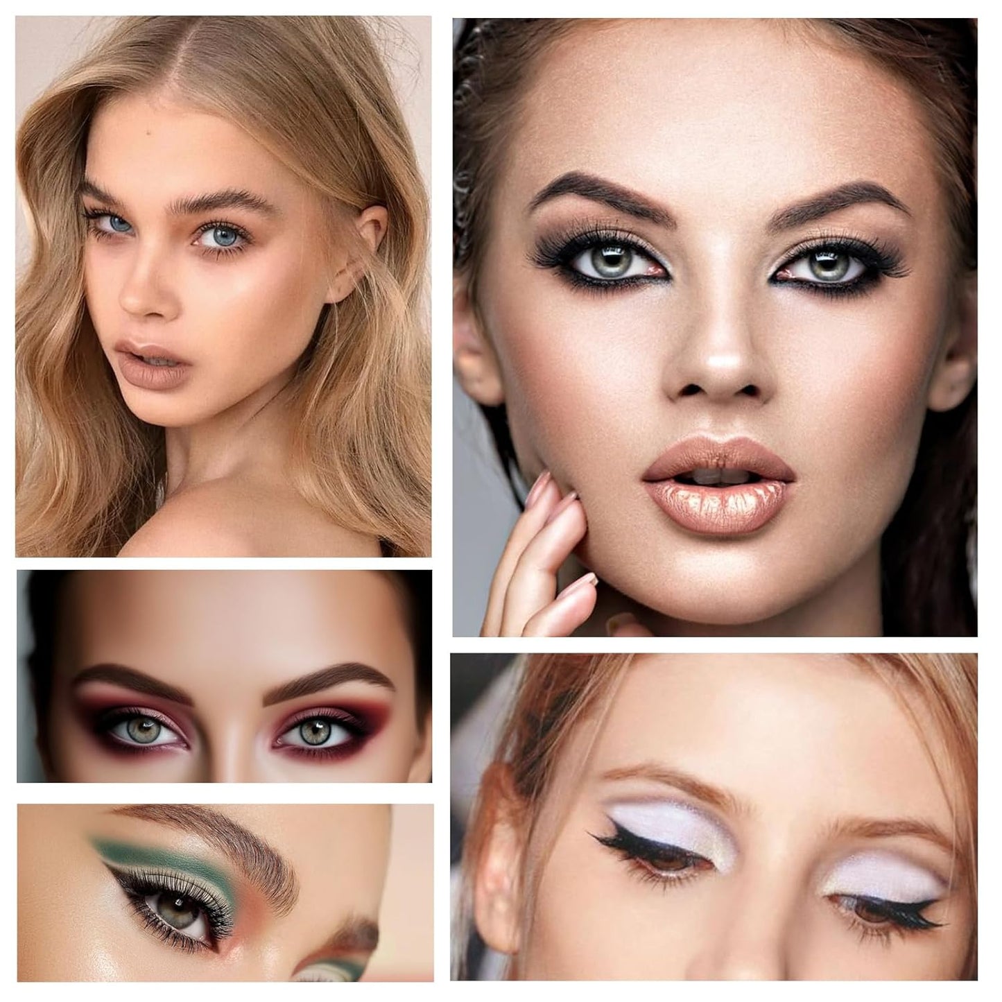 Single Ash-Brown Eyeshadow, Pressed Powder Matte Eye-Shadow Palette Make-up, Blendable Long Lasting High Pigment Ash-Brown Eye Makeup Halloween Eye Paint & Face Body Paint