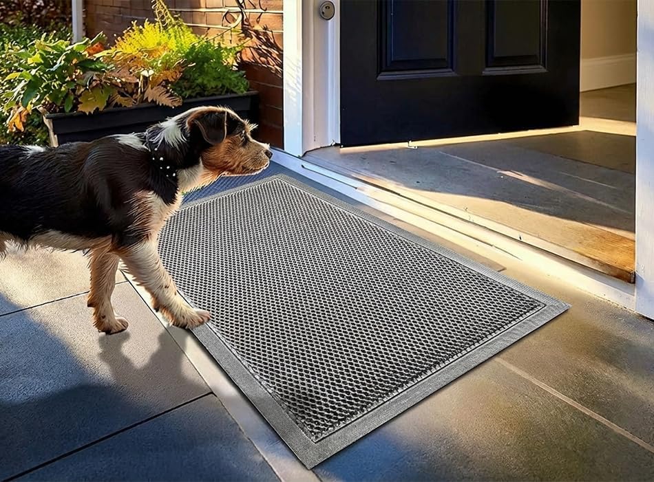 Muddy Mat® Meshy Mat™ Door Mat Heavy-Duty Quick-Dry Floor Mat, Sand & Dirt by MuddyMat%C2%AE