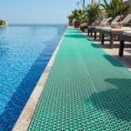 Anti Slip Drainage Mat Cutable Pool Flooring Bathroom Mats 3FTX17FT PVC Mesh by WelcometoCestavie