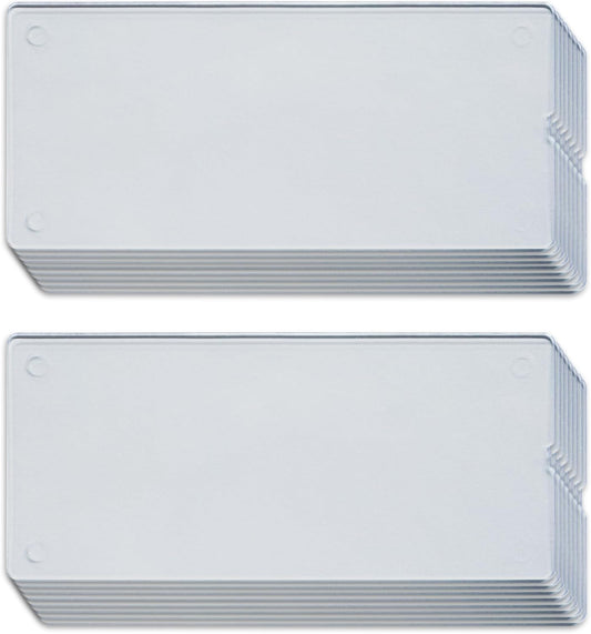 BLUE GINKGO 16 Dividers - Compatible with Medium 16-Drawer Storage Cabinet (16-Pack) - Clear