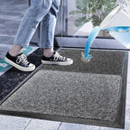 2 in 1 Disinfecting Sanitizing Floor Entrance Doormats, Wet Dry Shoe Mat by Unknown