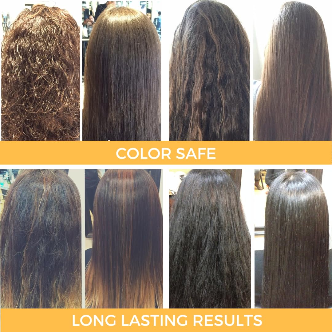 KERAZON Brazilian Keratin Treatment Buriti Liss Kit 2oz/60ml - At Home Keratin Treatment Smoothing and Straightening - Keratina para Alisar el Pelo - For All Hair Types