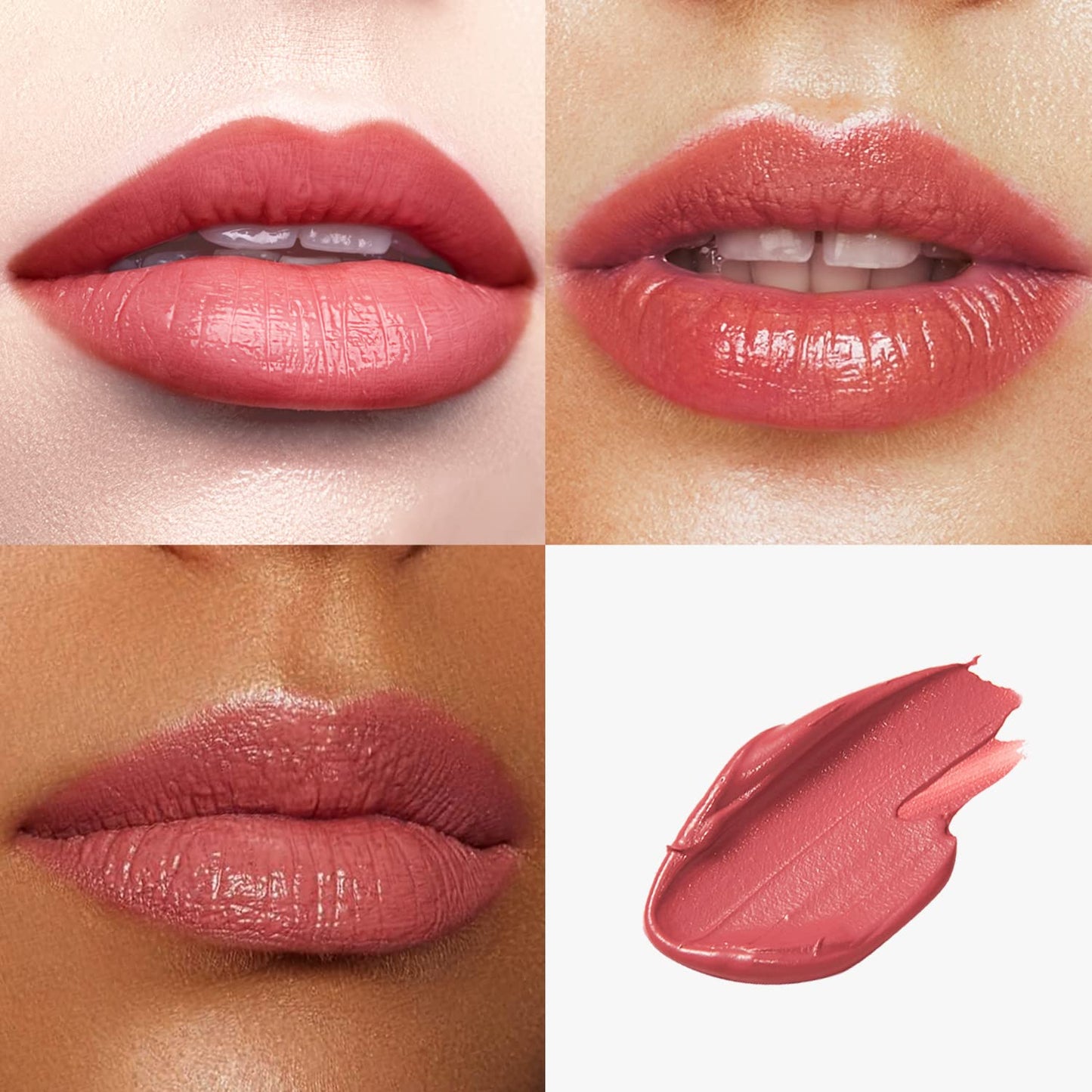 Catkin Moist Lipstick Hydrating High Impact Color Infused with Vitamin E and Avocado Oil Smooth Soft Texture Long Lasting Pink Glow Finish 127