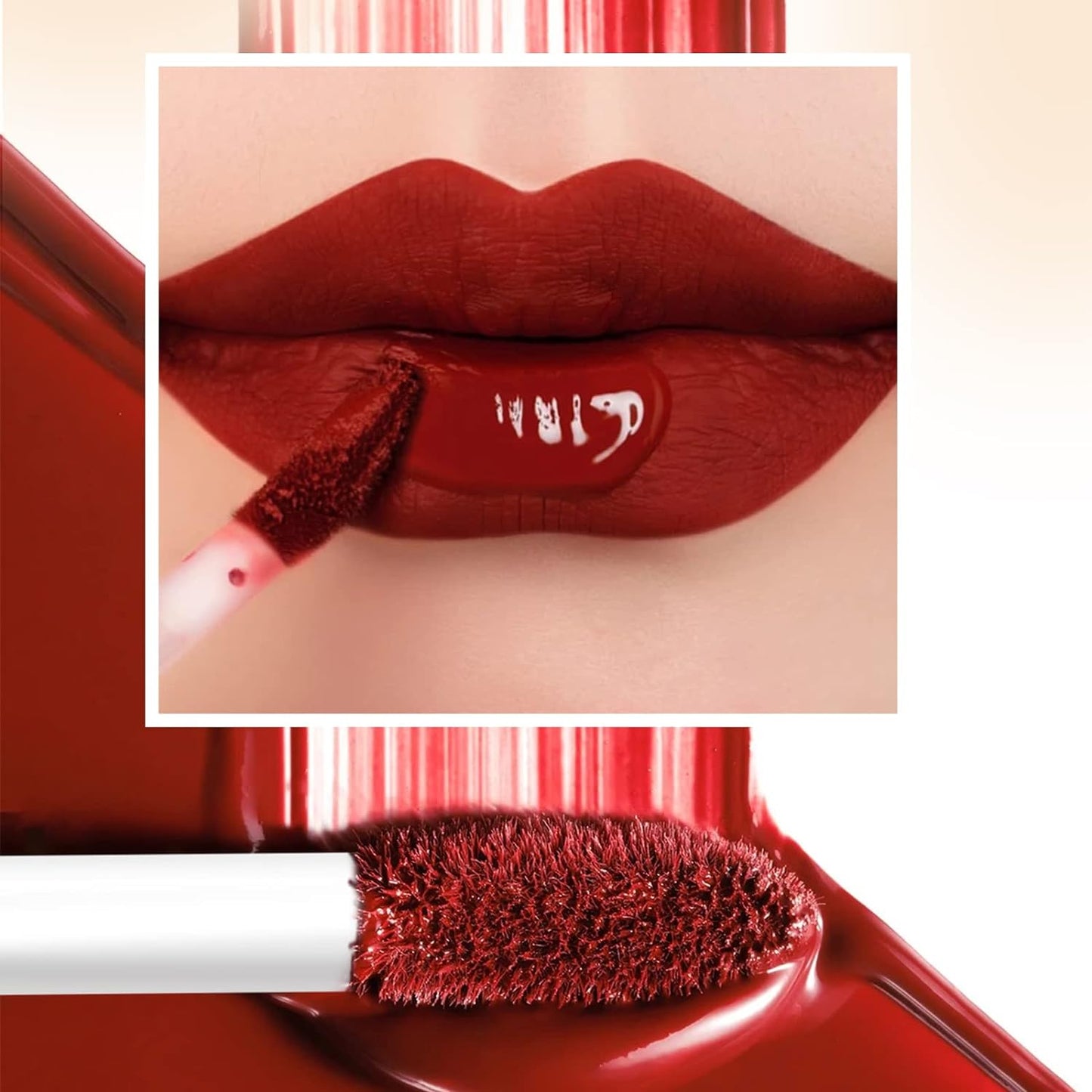 12Pcs Matte Liquid Lipstick Set for Girls & Women, 24 Hours Long Lasting Waterproof Nude & Dark Red Lip Gloss Makeup Kits, Velvet Non-Stick Cup Mate Duracion 24 Horas Originales Lip Stains (Set 03, 1)