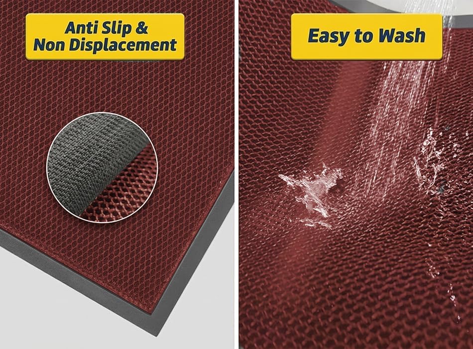 Muddy Mat® Meshy Mat™ Door Mat Heavy-Duty Quick-Dry Floor Mat, Sand & Dirt - Image 5