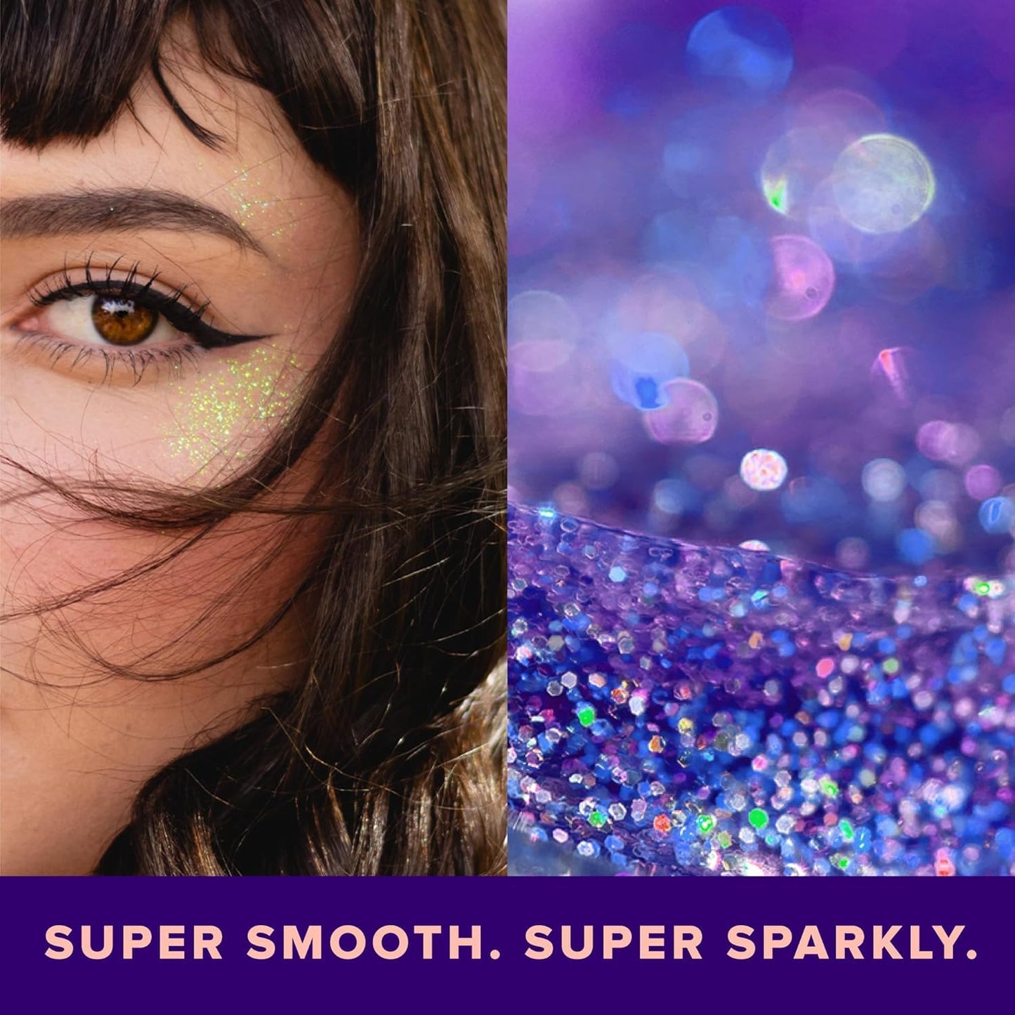 UNICORN SNOT Holographic Face Glitter & Body Glitter Gel: Glitter Makeup, Festival Rave and Anime Cosplay, Halloween Costume Makeup - Vegan & Cruelty Free, 1.7 oz 3-Pack (Disco/UV/Sky)