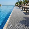 Anti Slip Drainage Mat Cutable Pool Flooring Bathroom Mats 4FTX44FT PVC Mesh by WelcometoCestavie