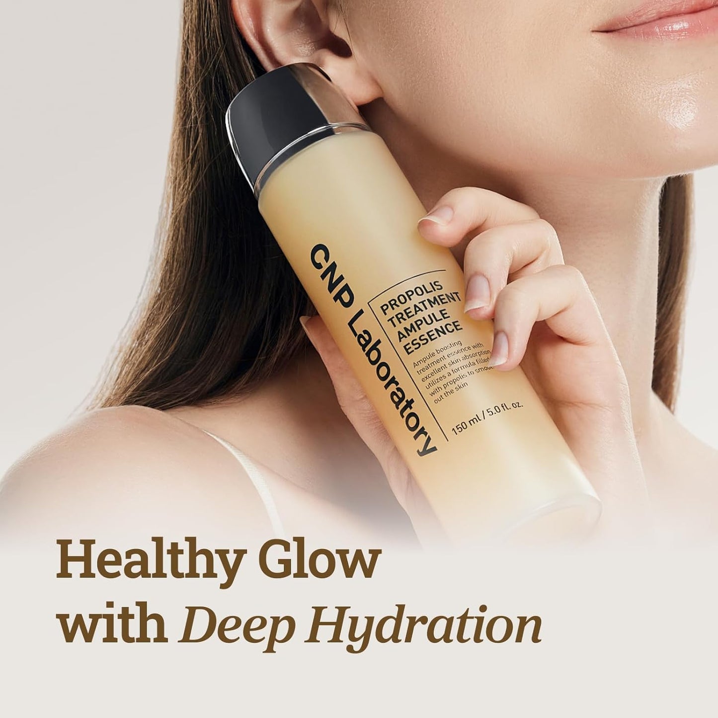 CNP Honey Glow Booster Toner (5.07 fl. oz) - Hydrating Honey Ceramide Toner with Propolis Extract & Hyaluronic Acid, Soothing, Nourishing, for Glass Skin, Gifts for Women, Korean Skin Care