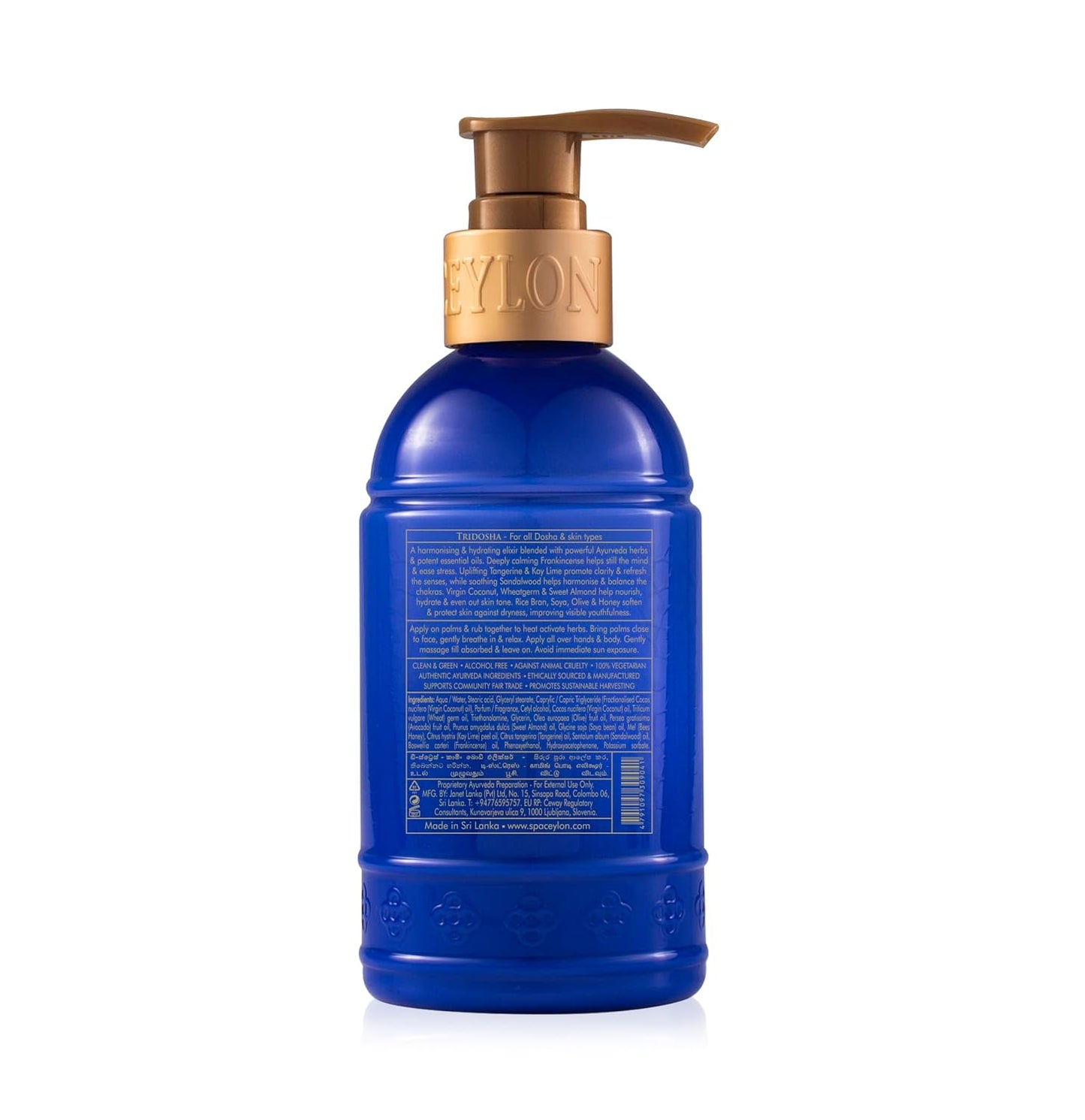 SPA CEYLON DE-STRESS Calming Body Elixir