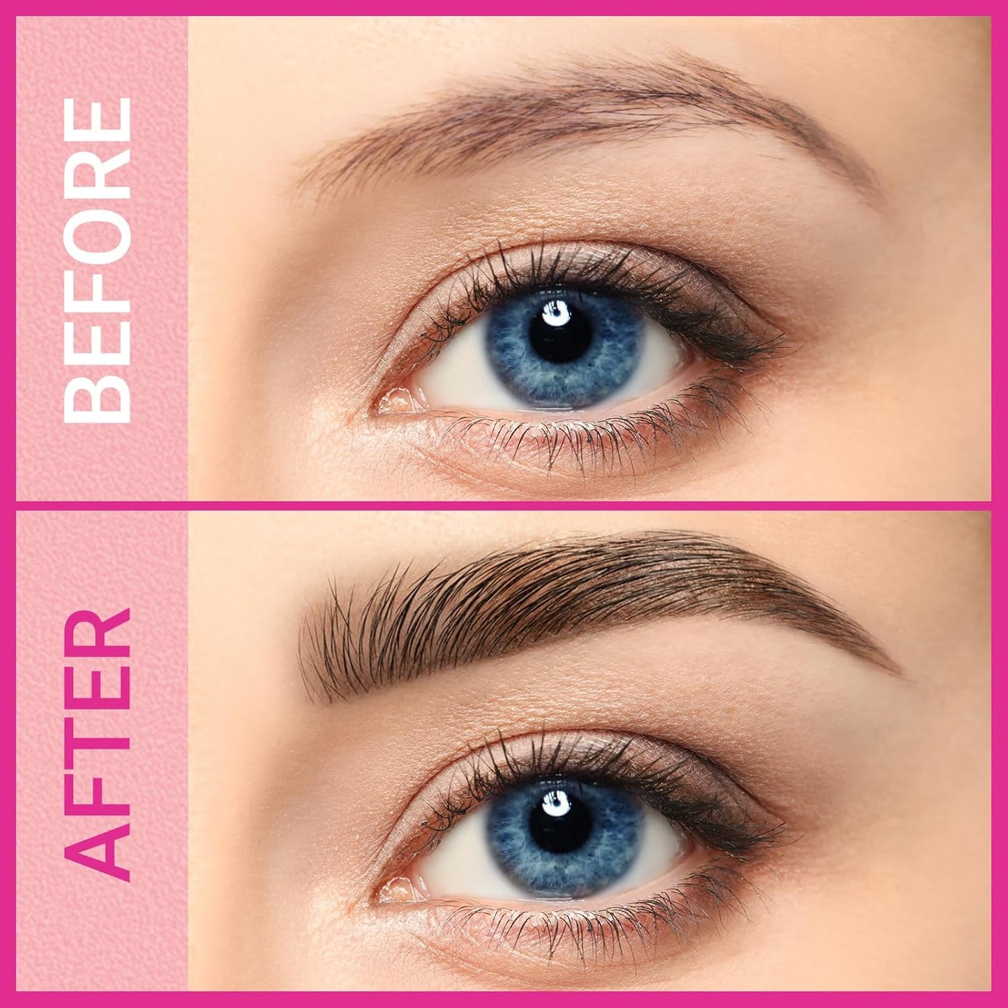 iMethod Microblading Eyebrow Pen - Eyebrow Pencil Magical 2-in-1 Dual-Ended Eye Brow Pencils for Women with 4-Fork-Tip & Precise Brush-Tip Create Natural Hair-Like Brows, Last All-Day, Reddish Brown