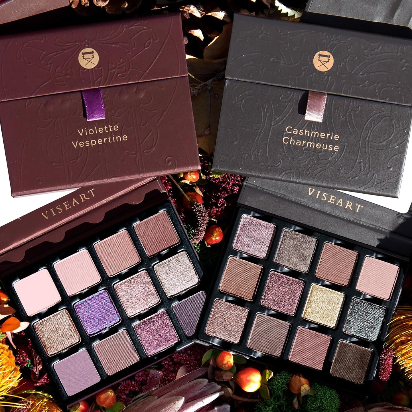 Viseart Paris Etendu Pro Luxe Makeup Eyeshadow Palette (Cashmerie Charmeuse)