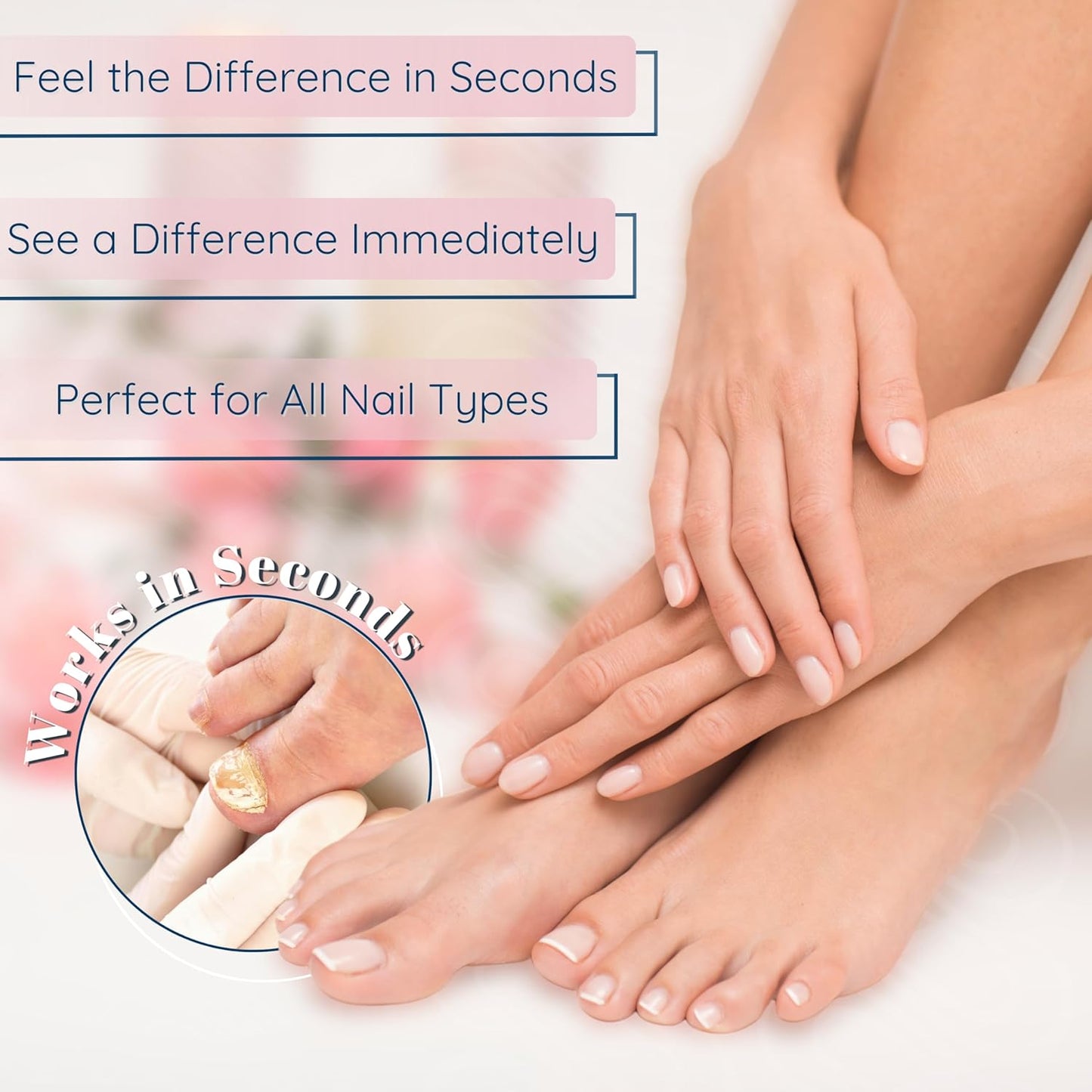 Thymolize Nail Repair for Damaged & Weak Nails | Thick Ingrown Toenail & Yellow Nail Treatment - 4 Pack