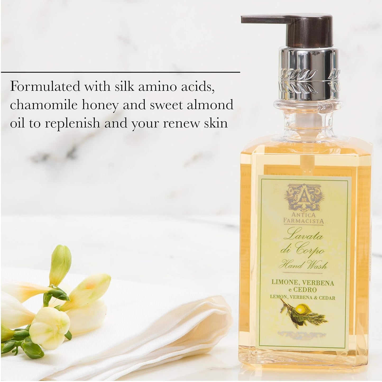 Antica Farmacista Hand Wash -Lavender & Lime Blossom, 10 Fl Oz (Pack of 1)