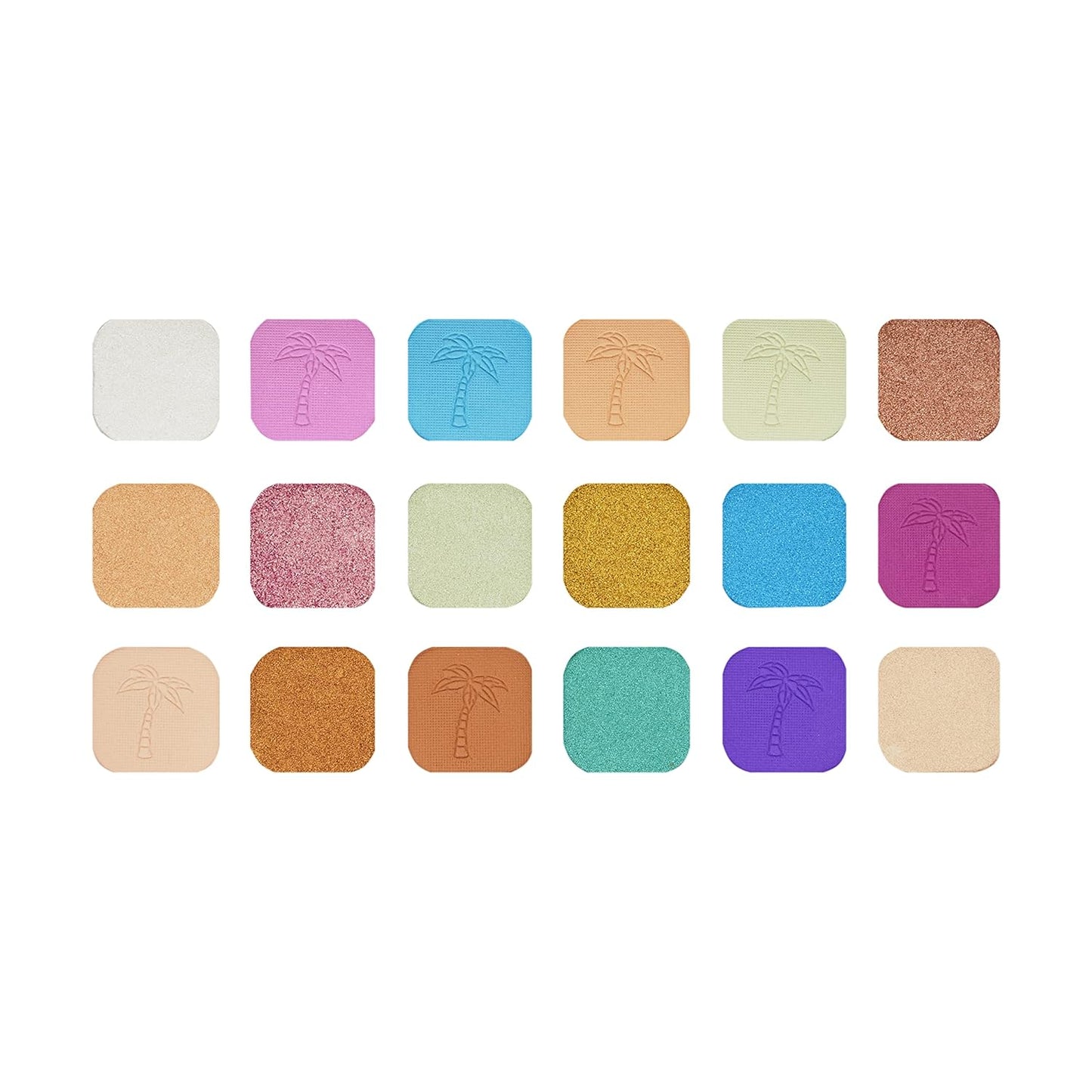 Makeup Revolution, Forever Flawless, Eyeshadow Palette, Desert Desire, 19.8g
