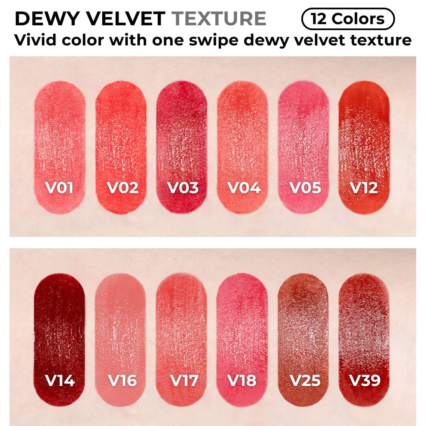 BBIA Last Velvet Tint MLBB Edition - Soft Creamy Matte Finish Lip Stain, Blur Effect & Velvety Texture, Long-Lasting, High Pigment, Non-Drying, Vegan, Korean Lip Makeup (V49 ROSY LIFE, Pack of 1)