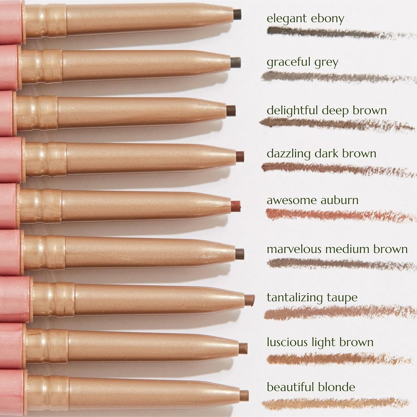 Chella Eyebrow Pencil – Easy-to-Use Brow Definer for Shaping, Filling & Blending – Long-Wear Dark Brown Eyebrow Pencils for Women with Precise Tip (Dark Brown)
