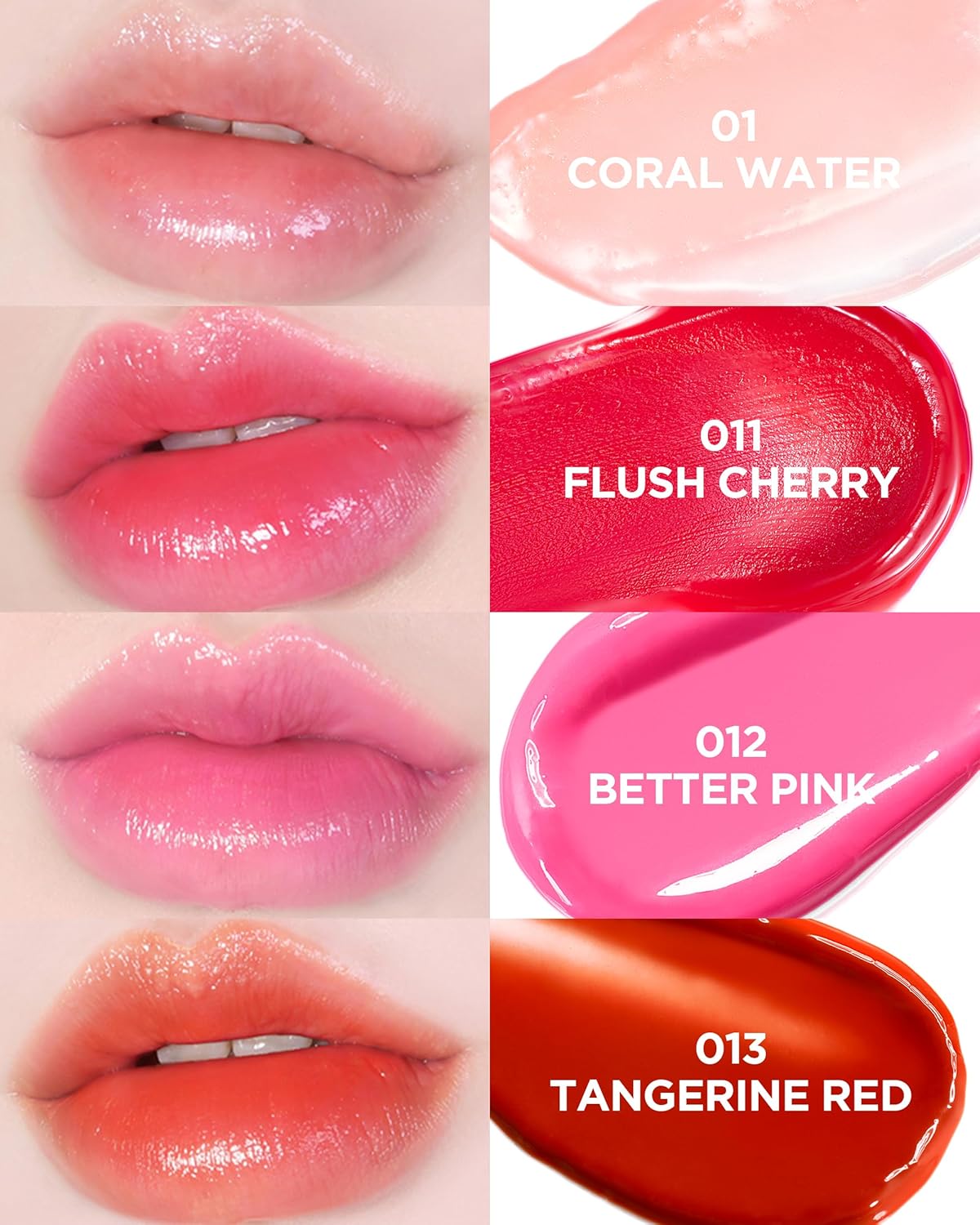 TOCOBO Glow Ritual Lip Balm 001 Coral Water 0.67 oz / 19g | Glow Moisturizing Vegan Lip Balm including High Nutrition & Transparent Coral Color