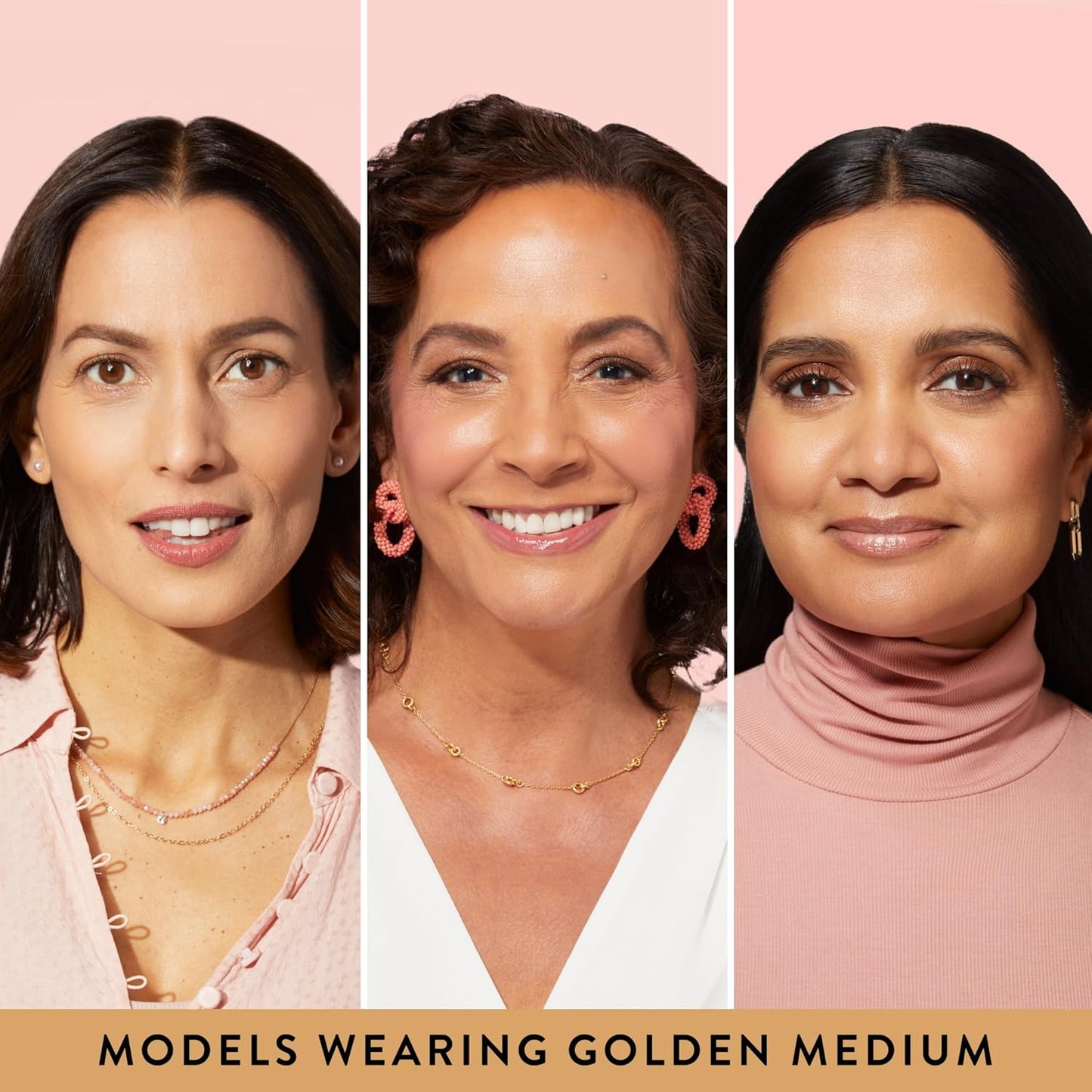 LAURA GELLER NEW YORK Baked Balance-N-Glow Illuminating Foundation - Golden Medium - Buildable Sheer to Light Coverage - Satin Finish