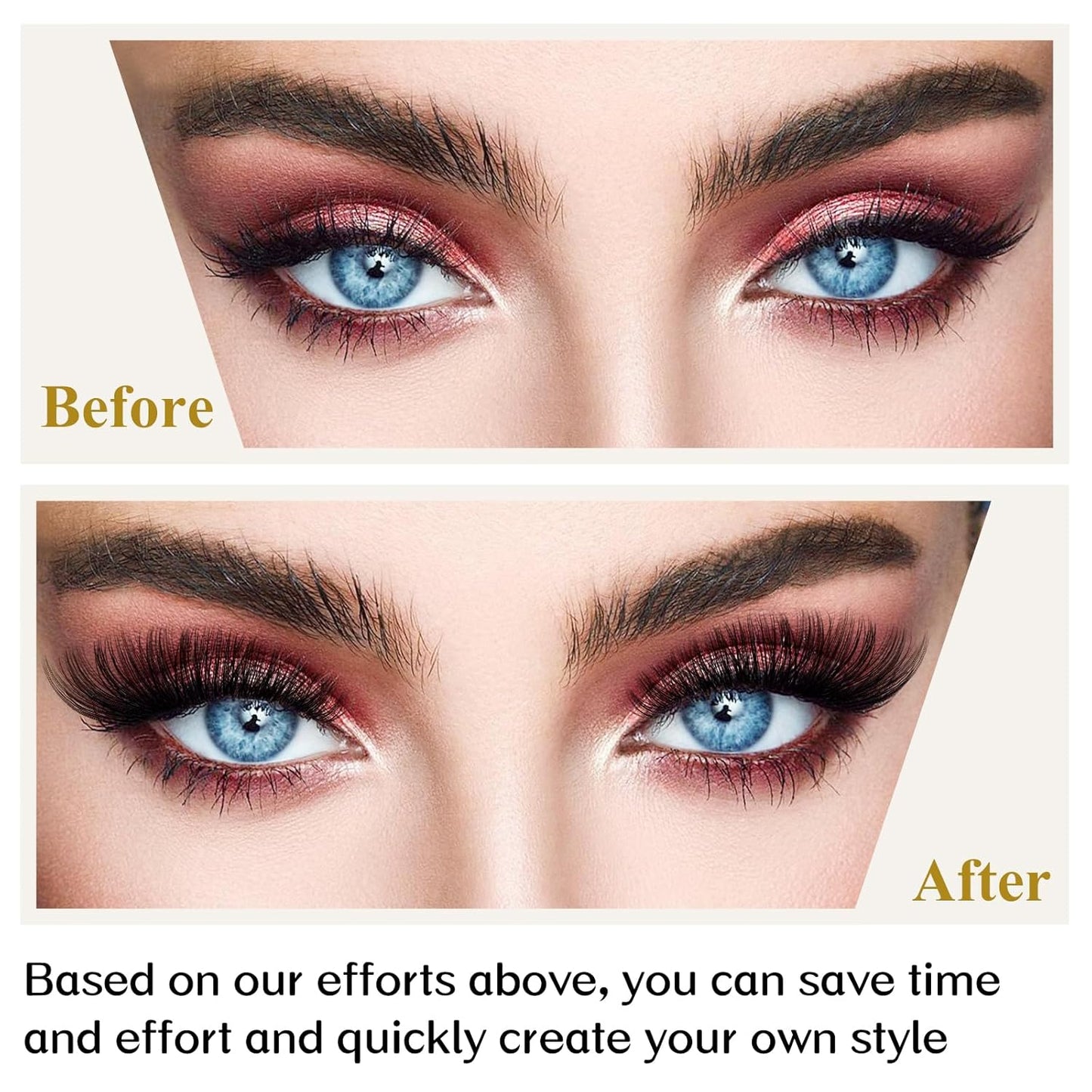 Lash Clusters B02 D Curl 14mm DIY Eyelash Extensions C D Curl B&Qaugen Mega Volume Individual Lashes Eyelash Clusters Extensions Individual Lashes Cluster DIY at Home 72 Clusters Lashes (NM-D-14mm)