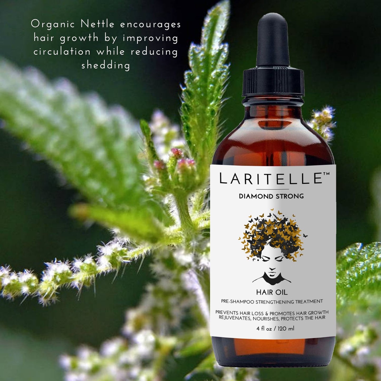 Organic Hair Loss Prevention for Men & Women 4 oz | Prevents Hair Shedding, Promotes New Healthy Hair Growth & Scalp Health | Rosemary, Lemongrass, Ginger & Cedarwood | GMO-free. Vegan