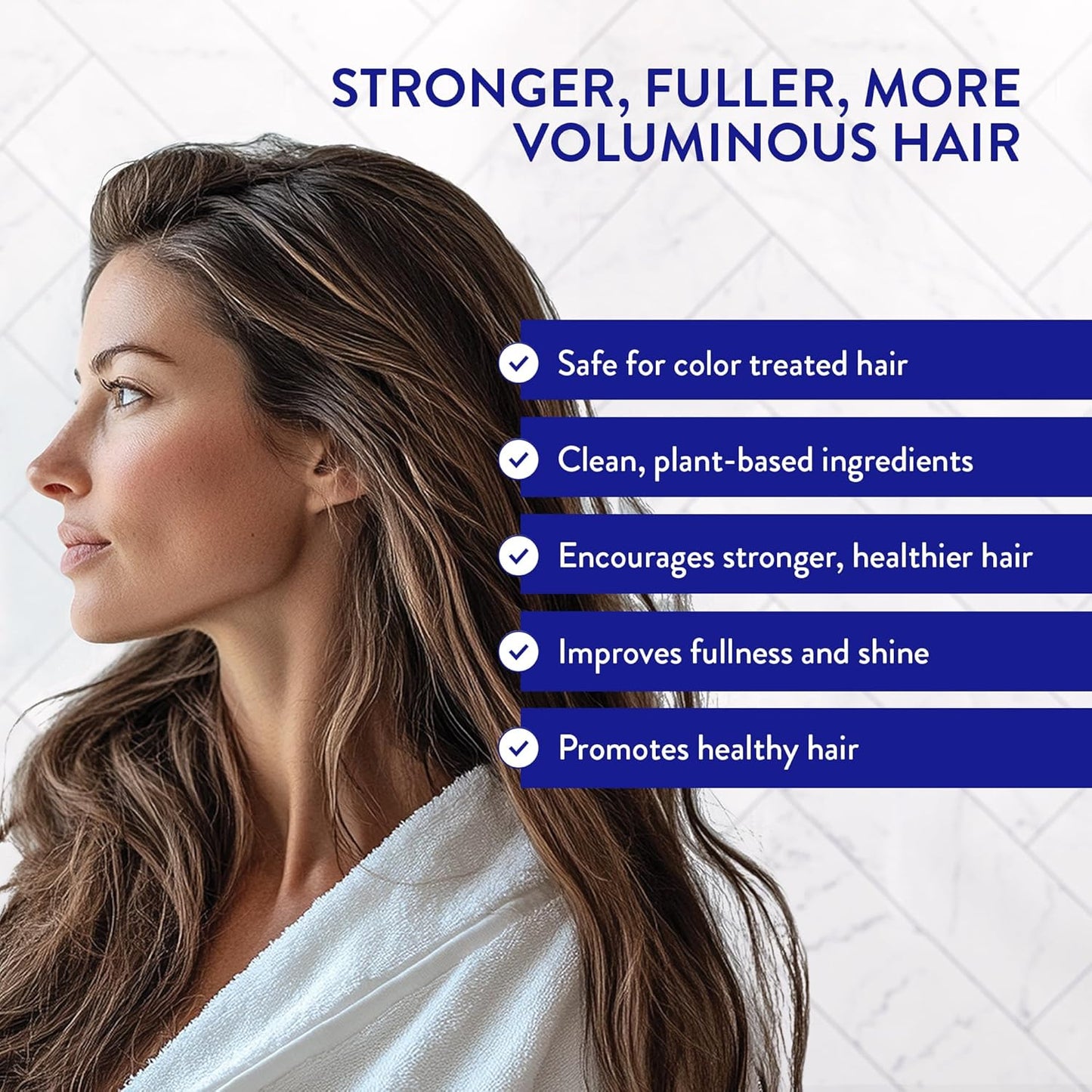 Routine Wellness Anti-Thinning Shampoo for Thinning Hair - Biotin DHT Blocker Women & Men - Color Safe Shampoo for Hair Loss & Healthy Hair - Coconut & Vanilla 14oz (Pack of 2)