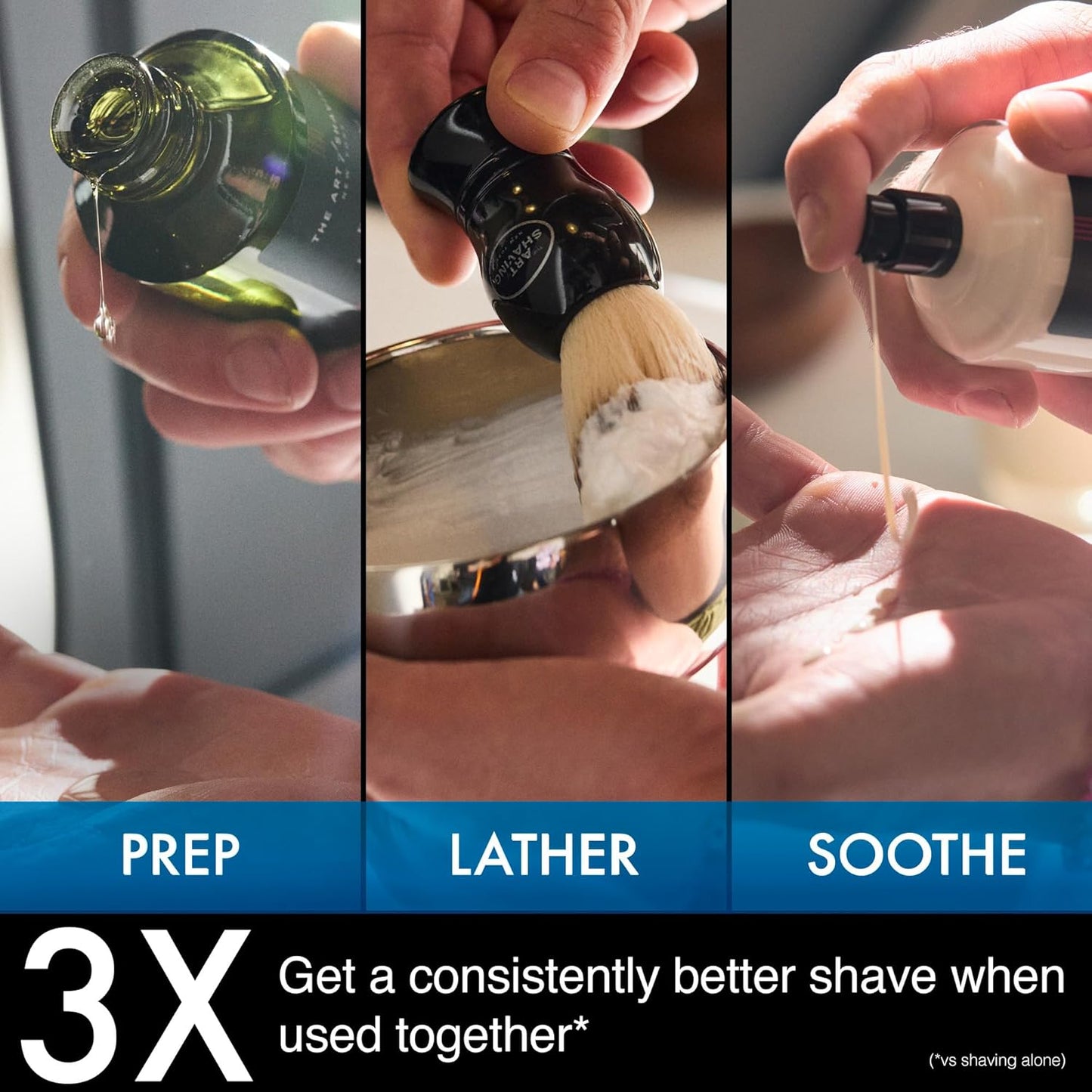 The Art of Shaving Lavender Shaving Cream for Men - Beard Care, Protects Against Irritation and Razor Burn, Clinically Tested for Sensitive Skin, 5 Fl Oz (Pack of 1)