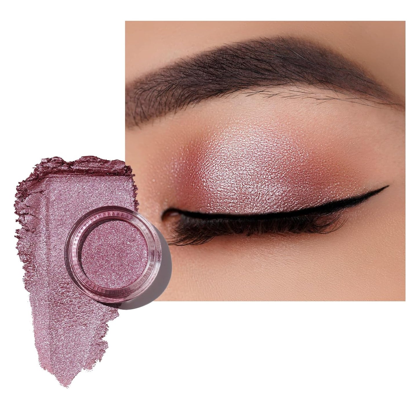 Oulac Cream Eyeshadow also for Highlighter Large Capacity Highly Pigmented Eye Shadow Waterproof &Long Lasting with Moisturizing Formula 12