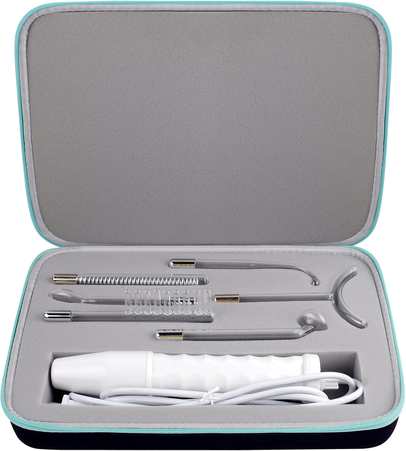 GWCASE Case Compatible with NuDerma/for Houzzi/for UUPAS/for DARSONVAL/for TUMAKOU/for NewWay High Frequency Wand - Portable Handheld Professional Skin Machine (Only Box)