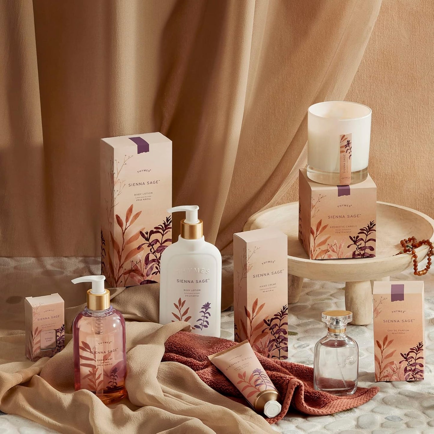 Thymes Sienna Sage Body Lotion - Hand and Body Cream (9.25 fl oz)
